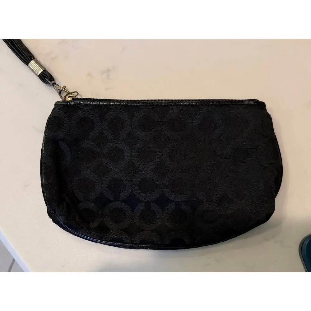 Y2K Coach Madison Op Art Wristlet